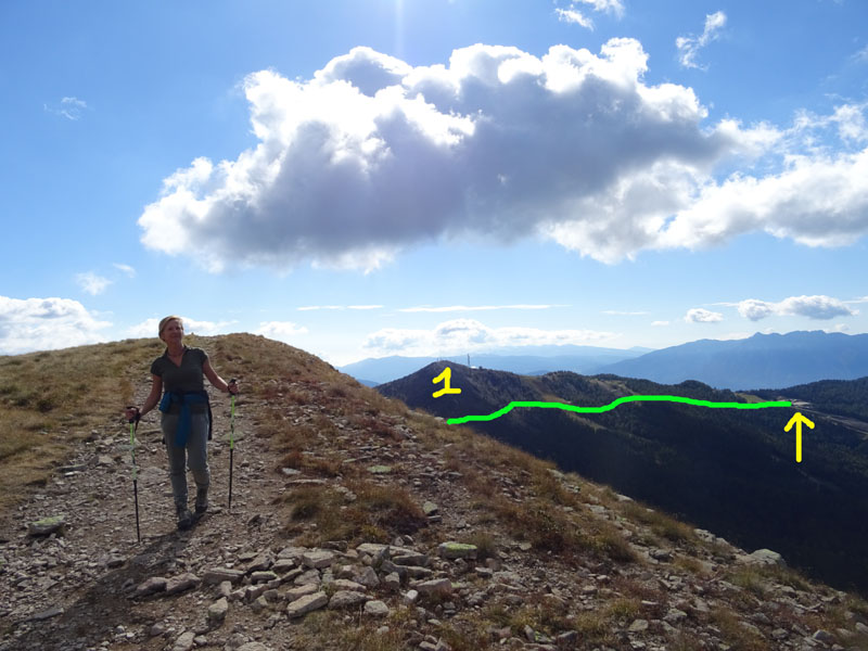Catena dei Lagorai...da Pergine al Passo del Manghen